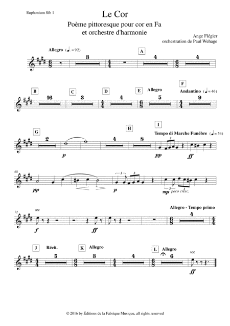 Free Sheet Music The Gypsy Tenor Sax Part Only