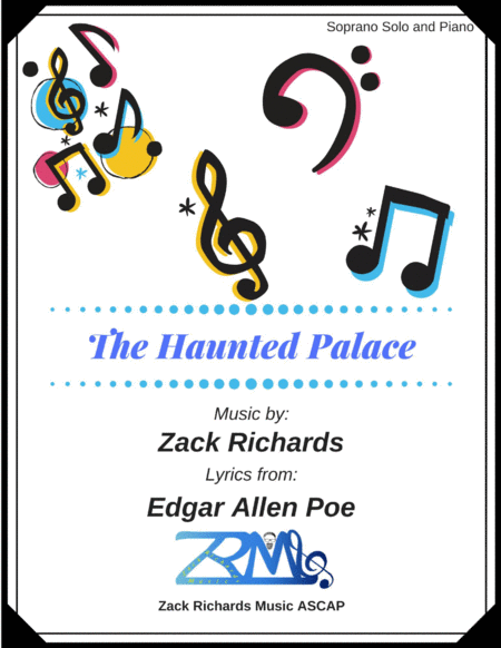 Free Sheet Music The Haunted Palace