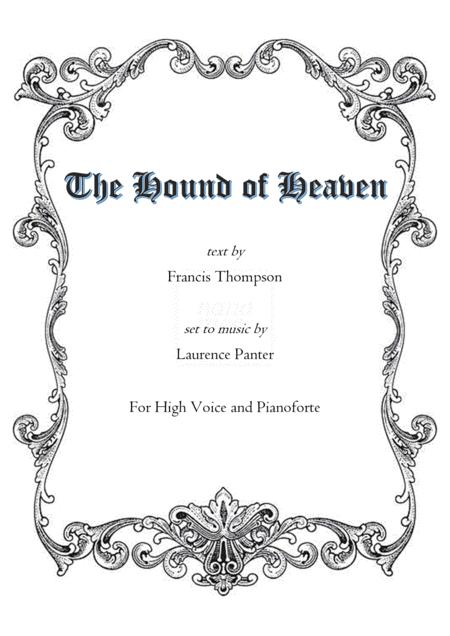 Free Sheet Music The Hound Of Heaven Song Cycle For High Voice And Piano