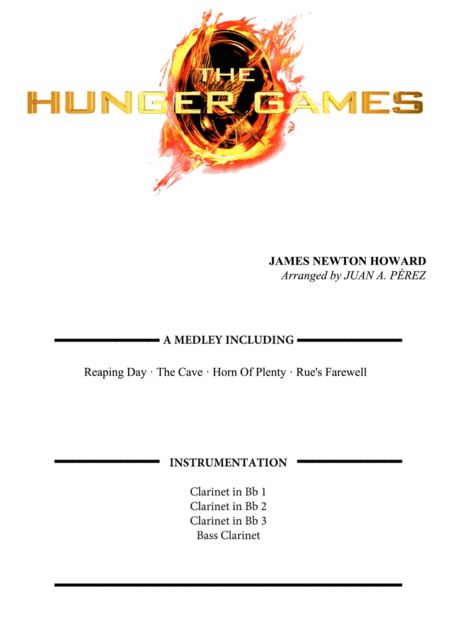 Free Sheet Music The Hunger Games