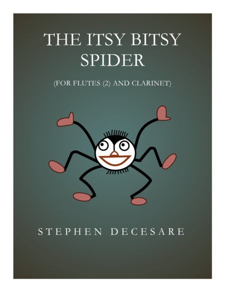 The Itsy Bitsy Spider Duet For Flute And Bb Clarinet Sheet Music