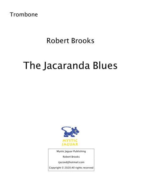 Free Sheet Music The Jacaranda Blues For Trombone