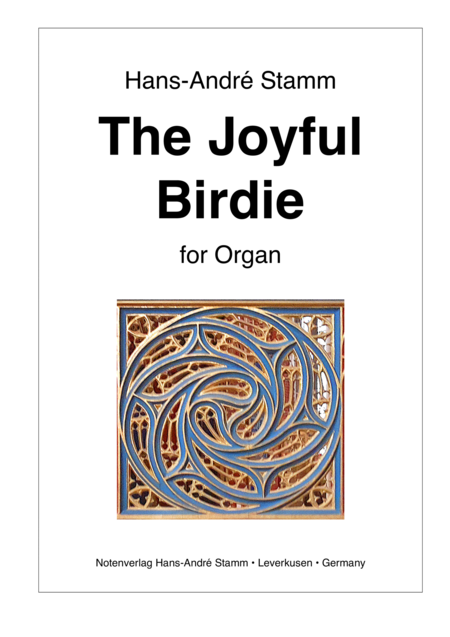Free Sheet Music The Joyful Birdie For Organ