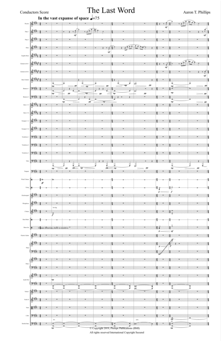 The Last Word Sheet Music