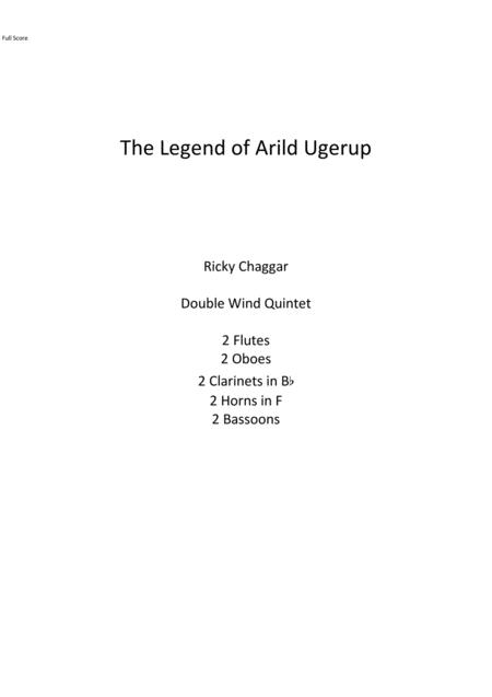 Free Sheet Music The Legend Of Arild Ugerup