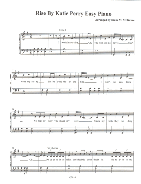 Free Sheet Music The Lemonade Day Song