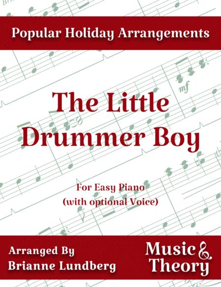 The Little Drummer Boy Easy Piano Sheet Music