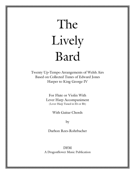 The Lively Bard Sheet Music