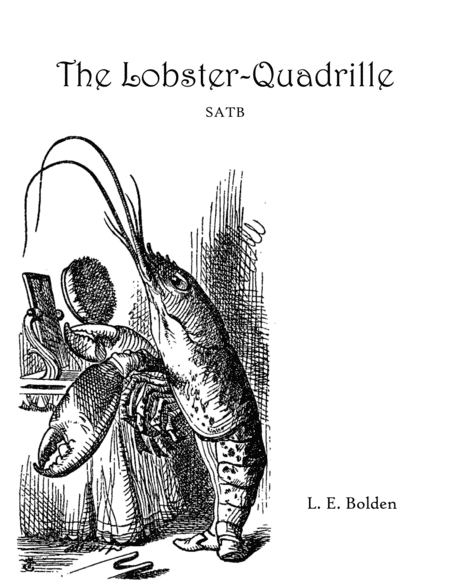 The Lobster Quadrille Sheet Music