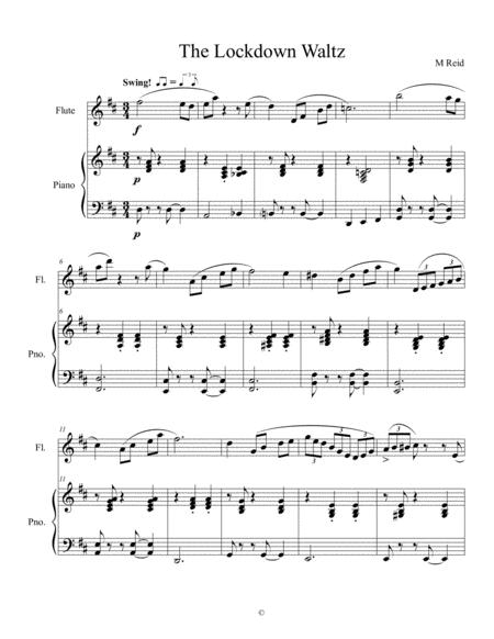 Free Sheet Music The Lockdown Waltz