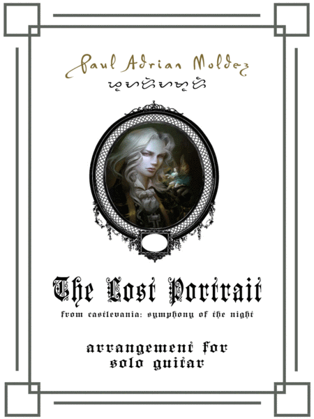 The Lost Portrait From Castlevania Symphony Of The Night Sheet Music