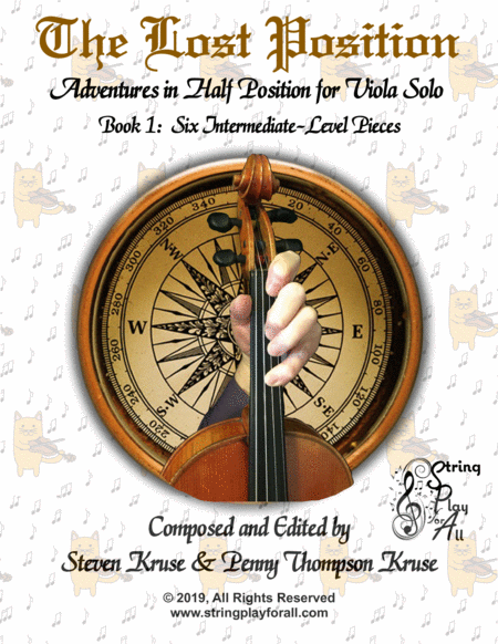 The Lost Position Adventures In Half Position For Viola Solo Book 1 Six Intermediate Level Pieces Sheet Music