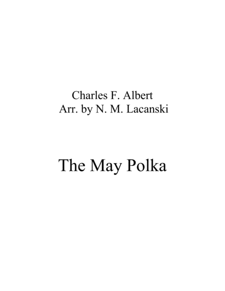 The May Polka Sheet Music