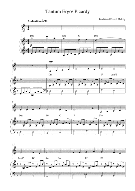 Free Sheet Music The Mist