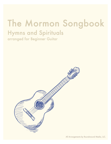 The Mormon Lds Songbook Hymns And Spiritual Songs Easy Guitar W Tab Sheet Music