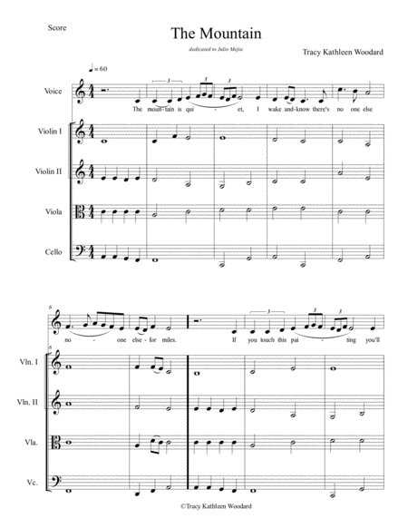 Free Sheet Music The Mountain Audio Hallucination 7