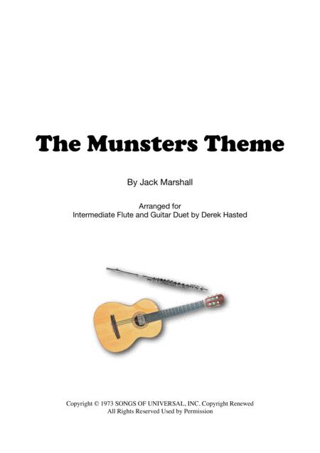 The Munsters Theme Flute Guitar Duet Sheet Music