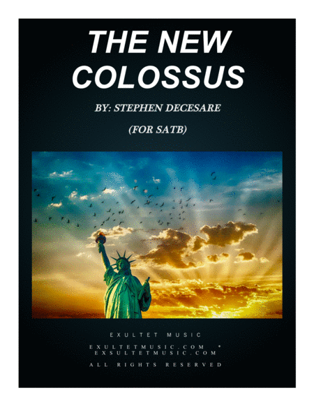 The New Colossus For Satb Sheet Music