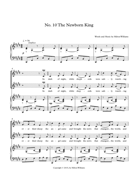 The Newborn King Sheet Music