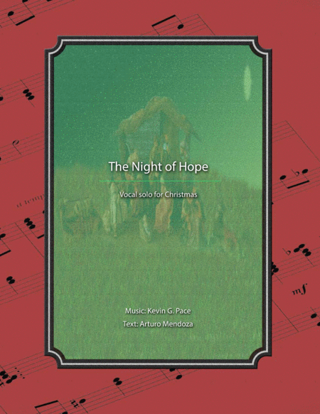 The Night Of Hope An Original Christmas Song Sheet Music