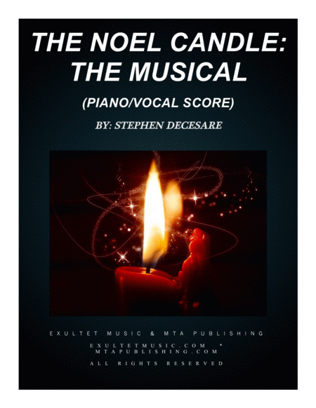 The Noel Candle The Musical Piano Vocal Score Sheet Music