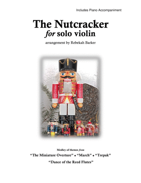 The Nutcracker Violin Solo Medley Sheet Music