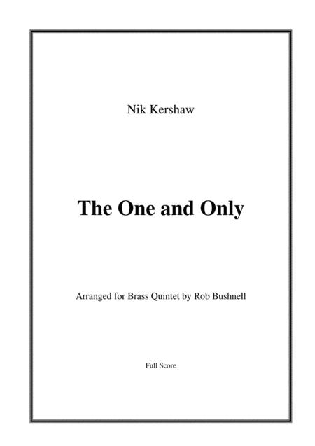 The One And Only Chesney Hawkes Brass Quintet Sheet Music