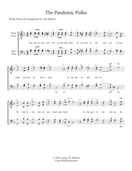 The Pandemic Polka Sheet Music