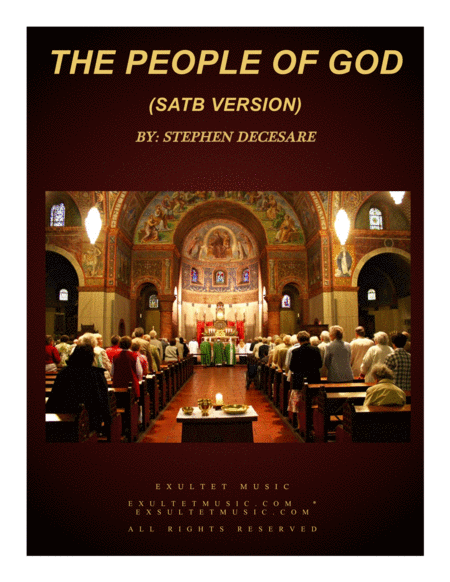 The People Of God Satb Sheet Music