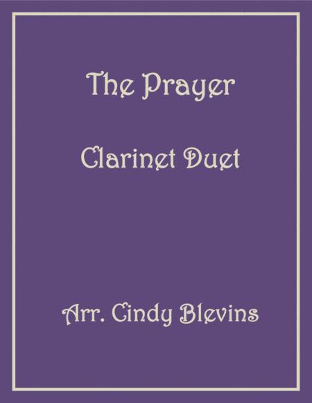 Free Sheet Music The Prayer For Clarinet Duet