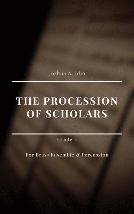 The Procession Of Scholars For Brass Ensemble Sheet Music