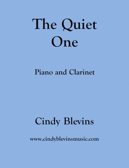 Free Sheet Music The Quiet One For Piano And Clarinet