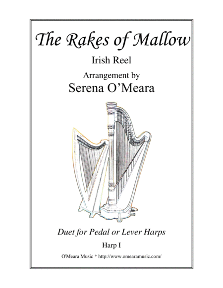 Free Sheet Music The Rakes Of Mallow Harp I