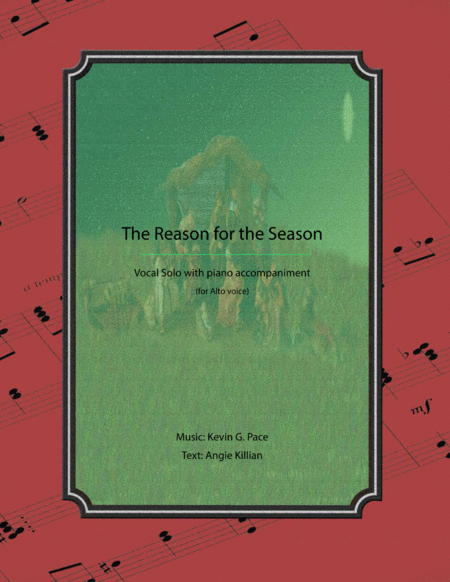 Free Sheet Music The Reason For The Season An Original Christmas Song