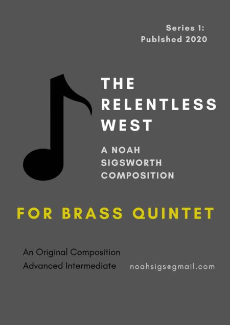 The Relentless West Brass Quintet Sheet Music