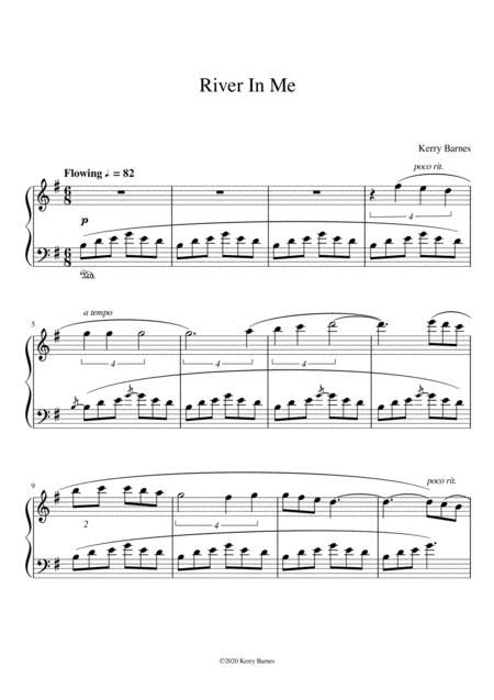 The River In Me Sheet Music