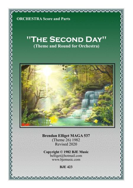 The Second Day Orchestra Score And Parts Pdf Sheet Music