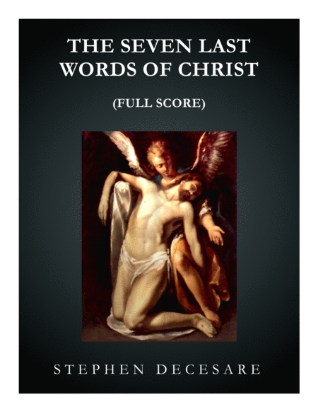 The Seven Last Words Of Christ Full Score Sheet Music