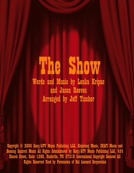 Free Sheet Music The Show
