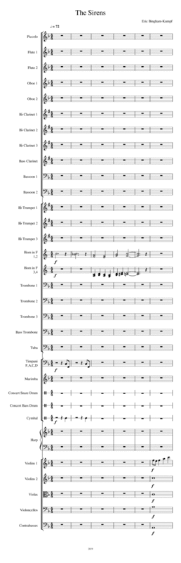 Free Sheet Music The Sirens