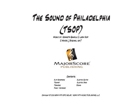 The Sound Of Philadelphia Tsop Soul Train Theme Song 7 Piece Sheet Music