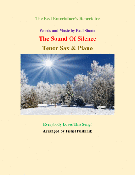 The Sound Of Silence For Tenor Sax And Piano Sheet Music