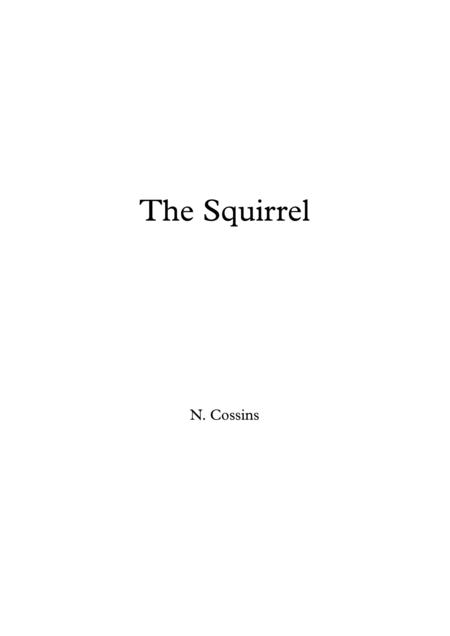 Free Sheet Music The Squirrel N Cossins Original Orchestral Composition