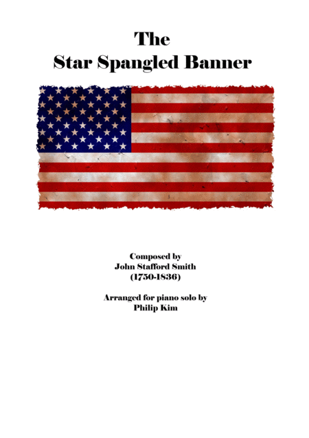 The Star Spangled Banner Advanced Piano Solo Sheet Music