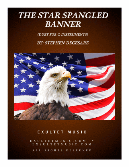 The Star Spangled Banner Duet For C Instruments Sheet Music