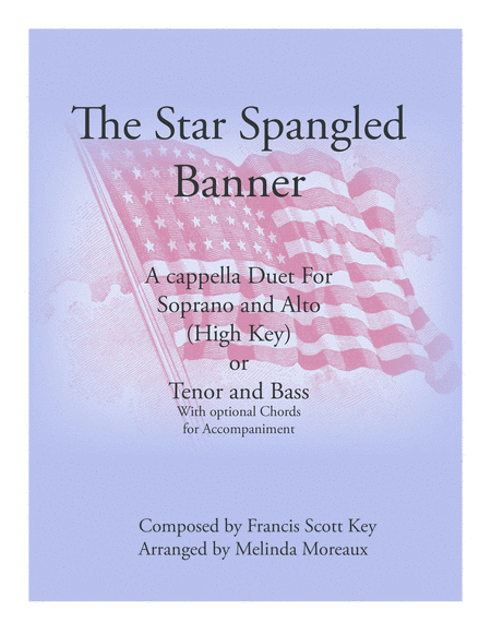 The Star Spangled Banner Duet For High Voices Sheet Music