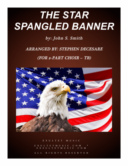 Free Sheet Music The Star Spangled Banner For 2 Part Choir Tb