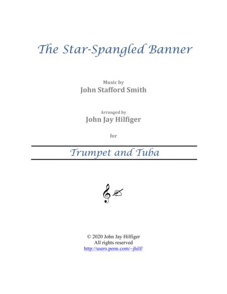 The Star Spangled Banner For Trumpet And Tuba Sheet Music