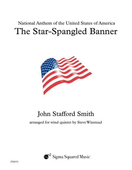 The Star Spangled Banner For Woodwind Quintet Sheet Music