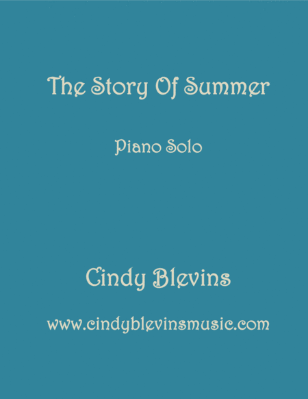 Free Sheet Music The Story Of Summer An Original Piano Solo From My Piano Book Windmills